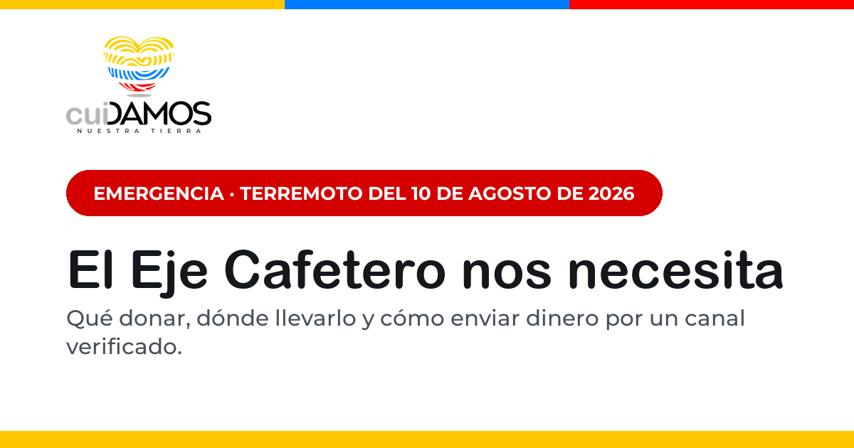 cuiDAMOS Nuestra Tierra